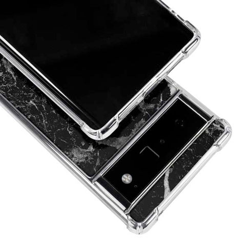 Crushed Black Google Pixel 6 Clear Case